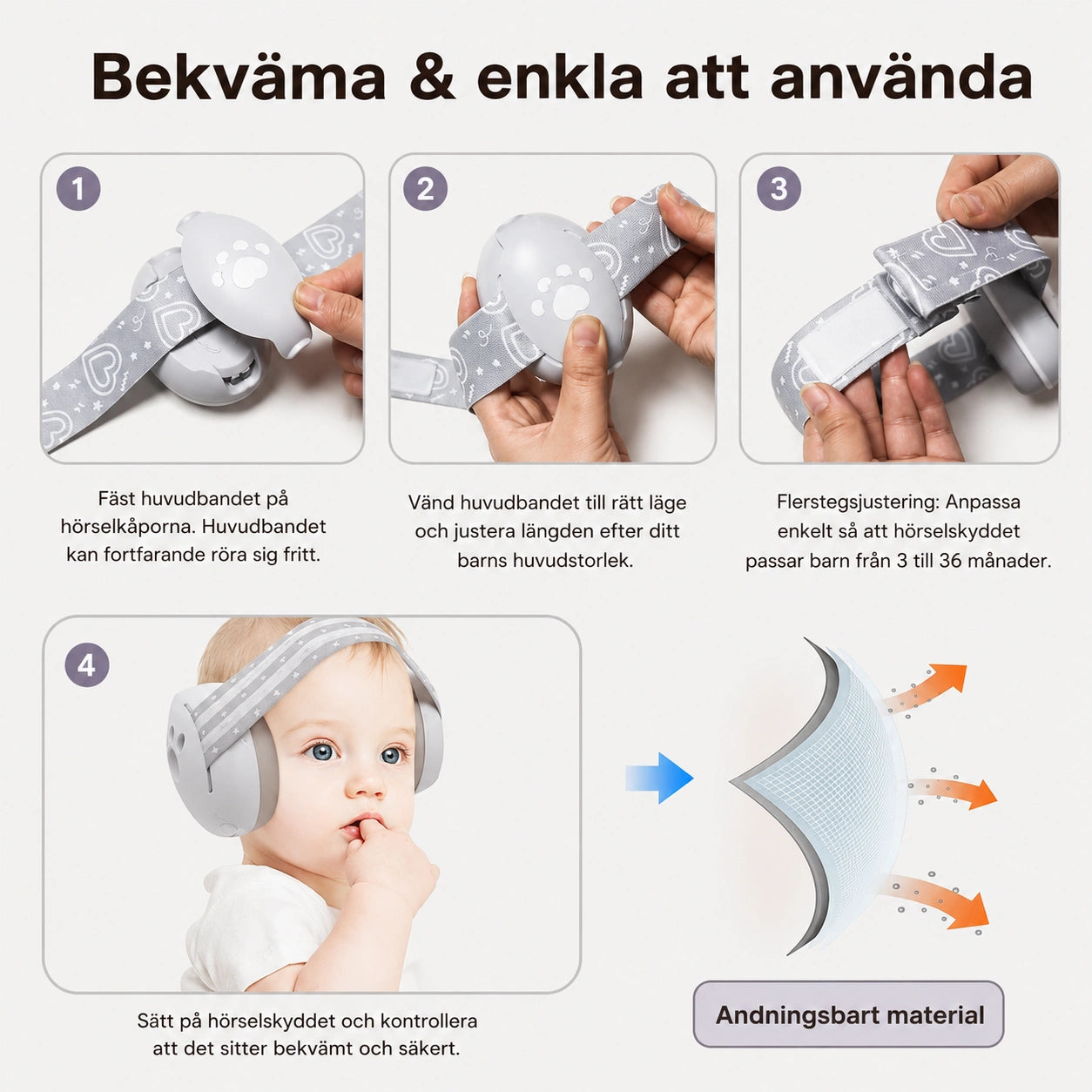 Baby Hörselkåpor