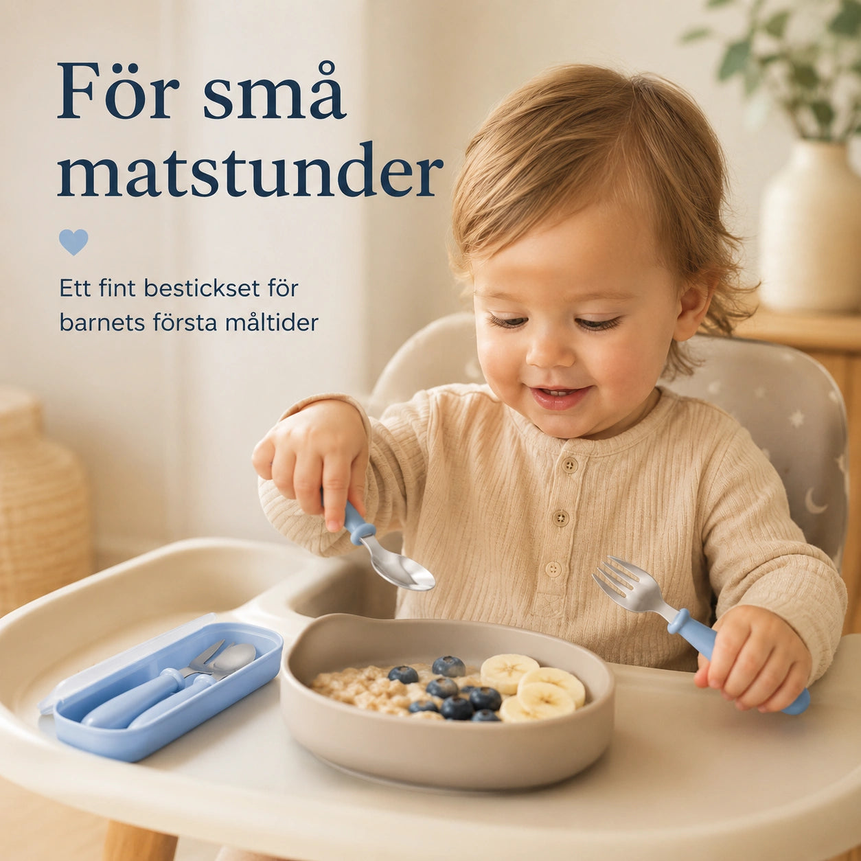 Barnbestick med Fodral