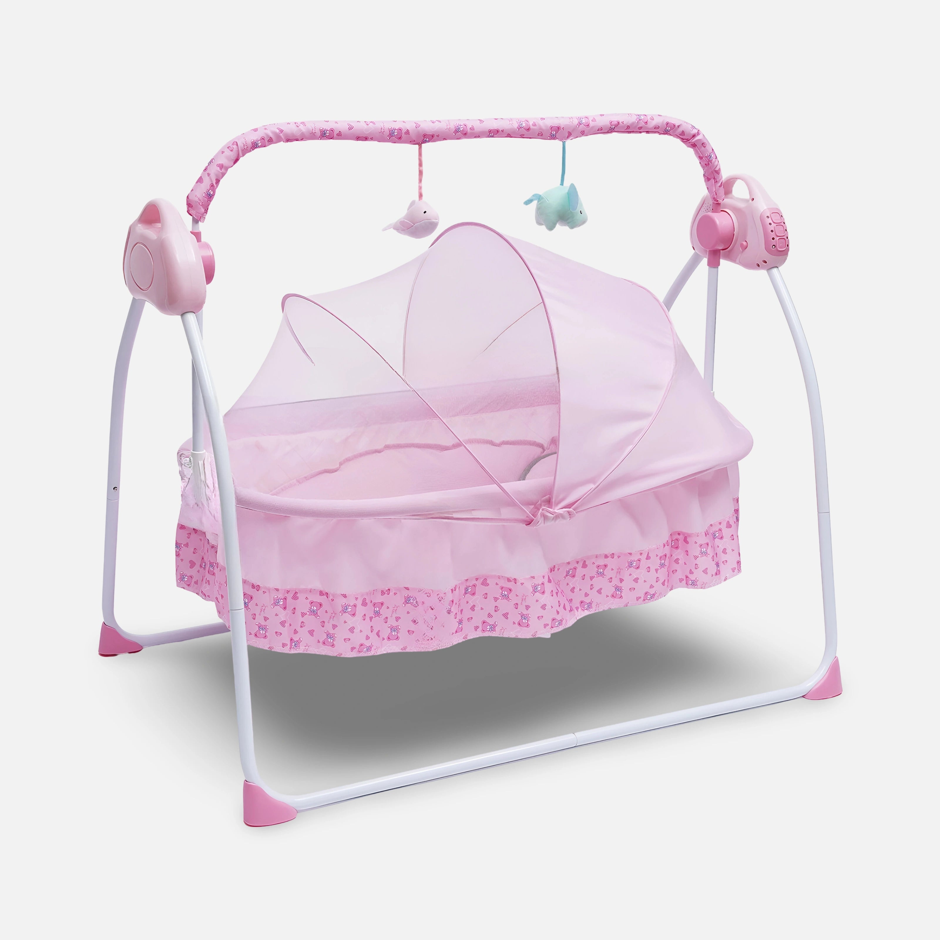 Elektrisk Barnsäng - Gungande 5 växlar