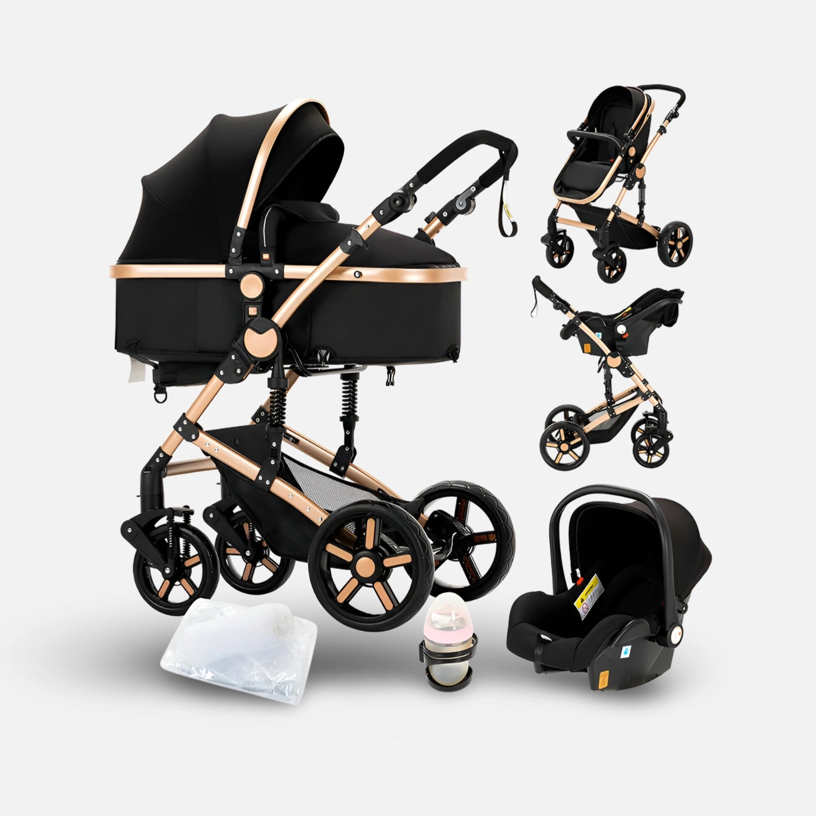 Barnvagn Premium 3-i-1 by LV