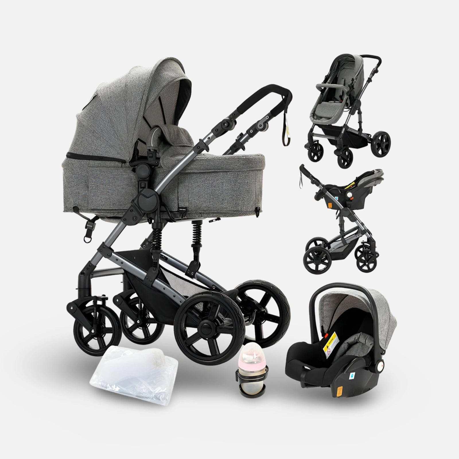 Barnvagn Premium 3-i-1 by LV