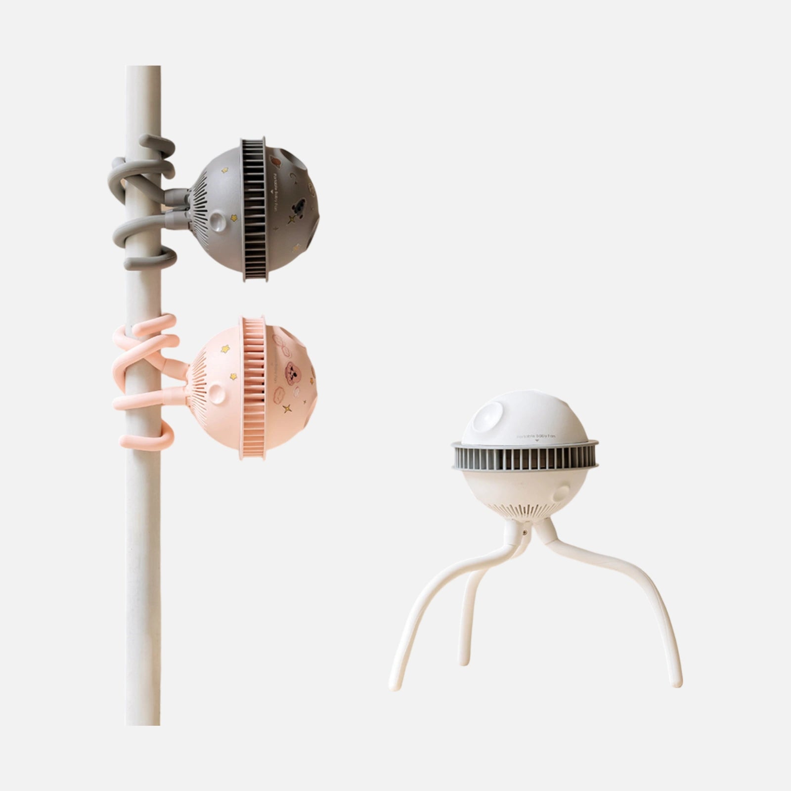 Barnvagnsfläkt Bladfri