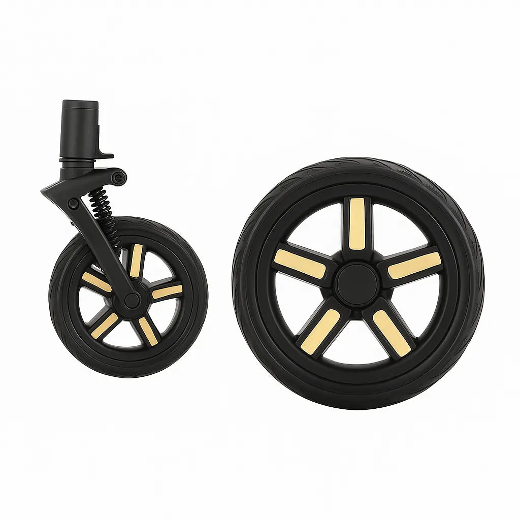 Hjulpaket Punkteringsfria - Barnvagn Premium by LV