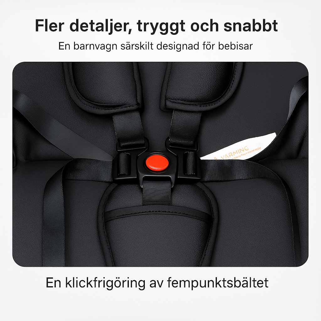 Justerbar sufflett med fyra lägen