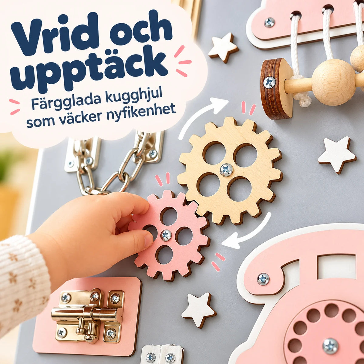 Busy Board – Pedagogisk Aktivitetsbräda