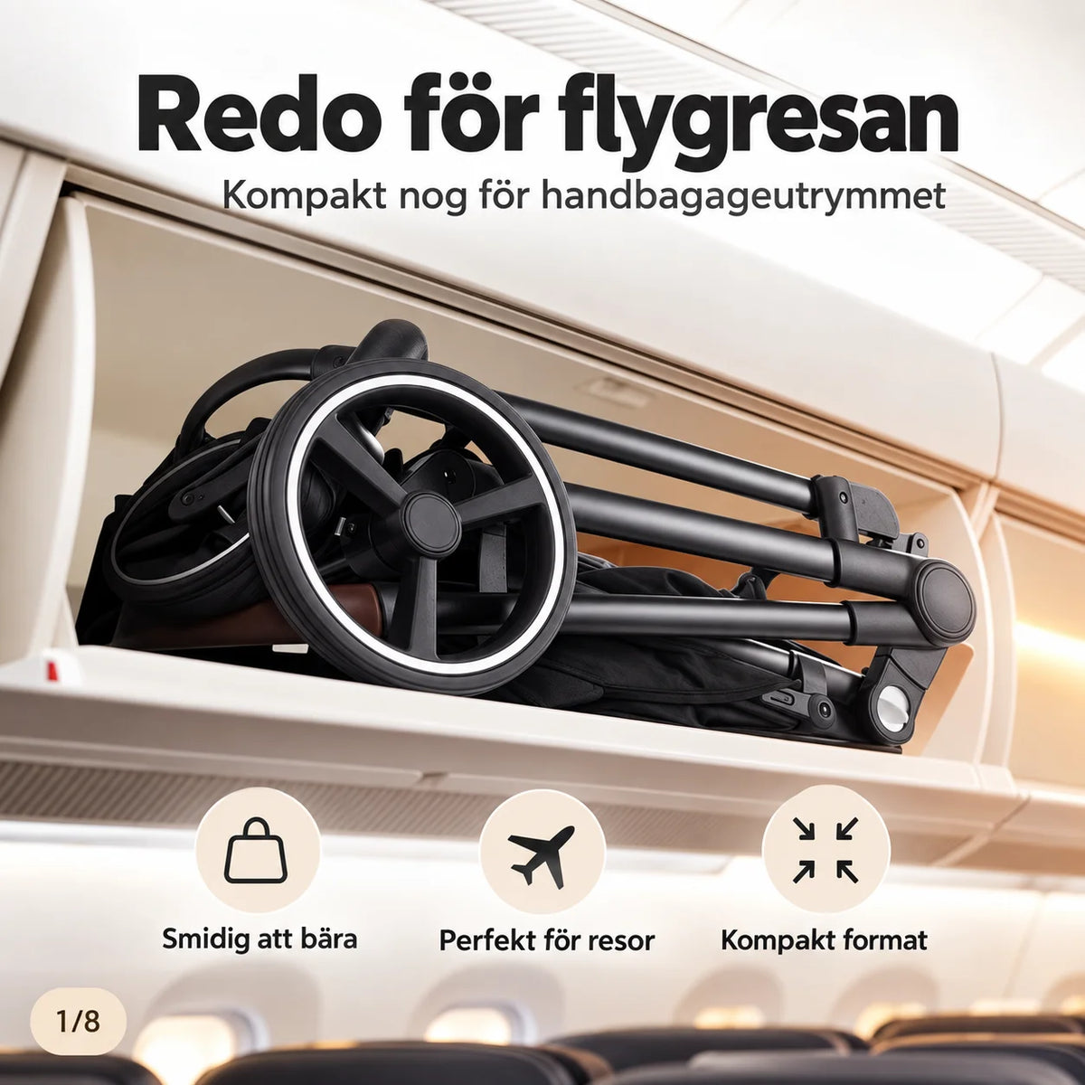 Tvillingbarnvagn Vito