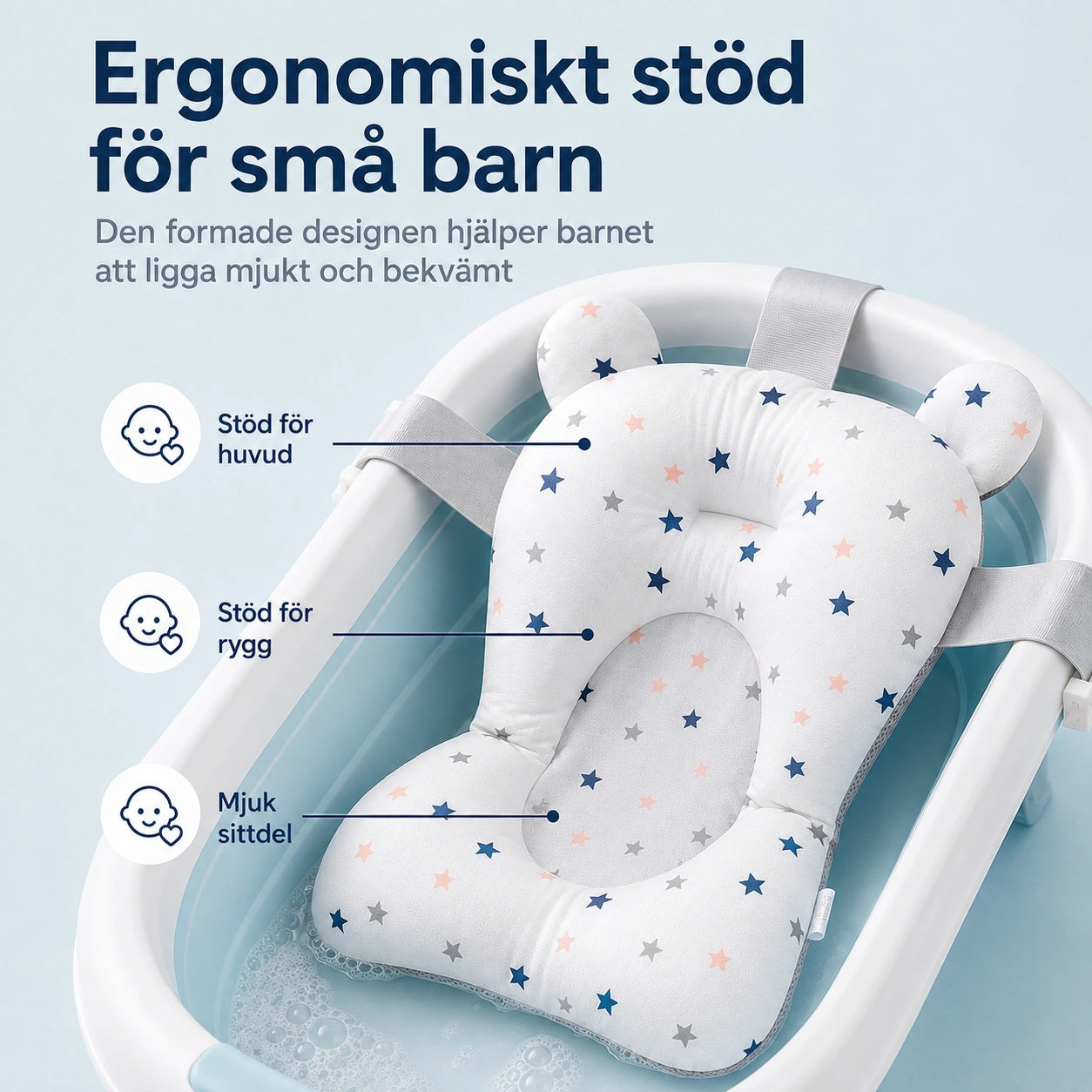 Badkudde för Baby
