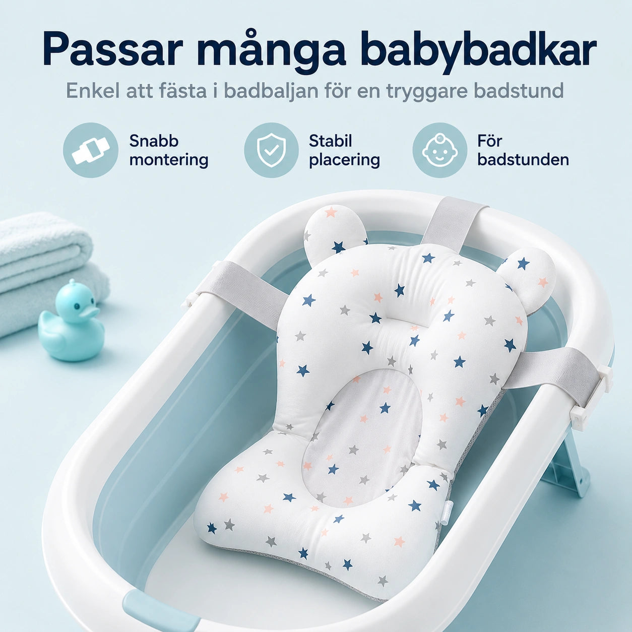 Badkudde för Baby