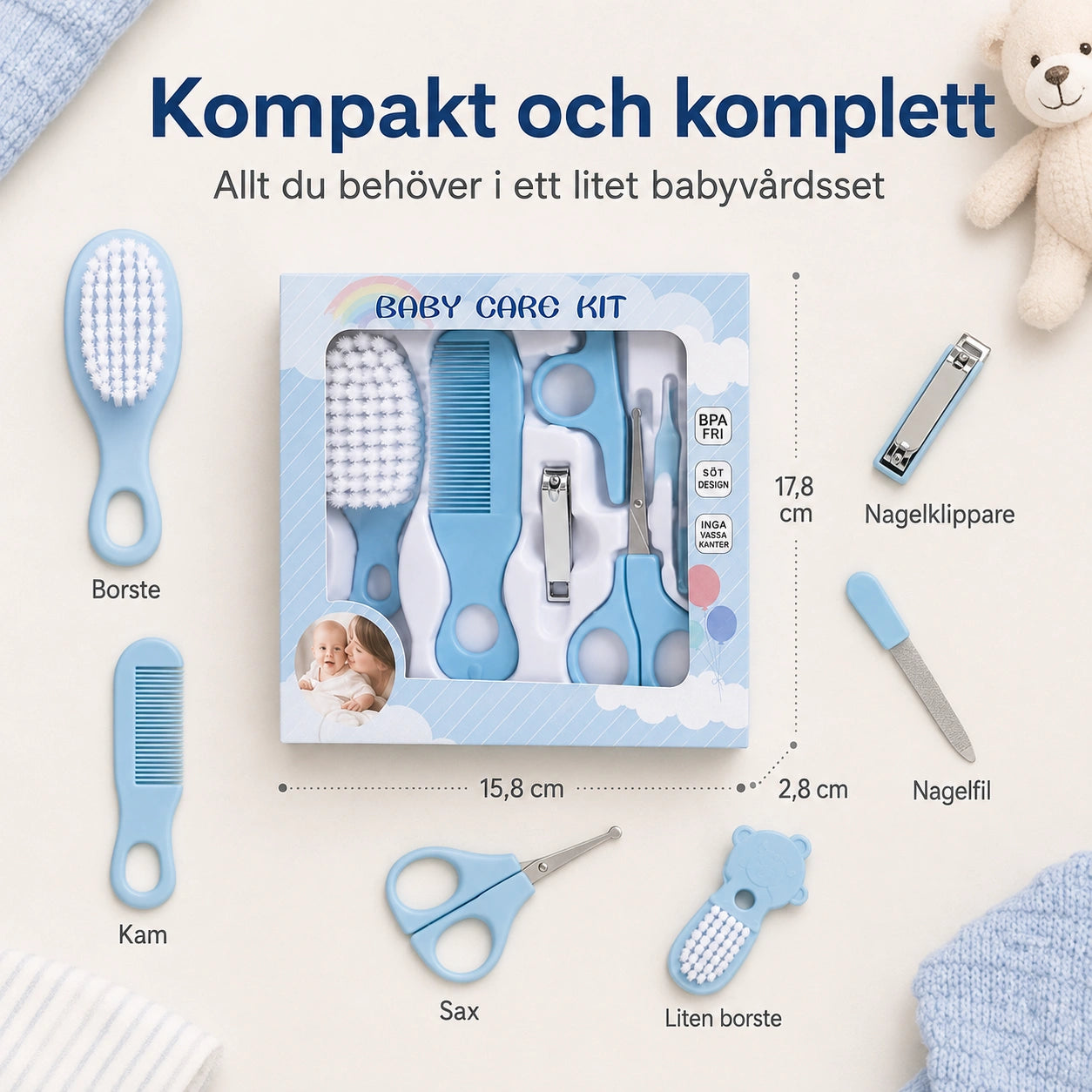 Babyvårdsset 5-i-1