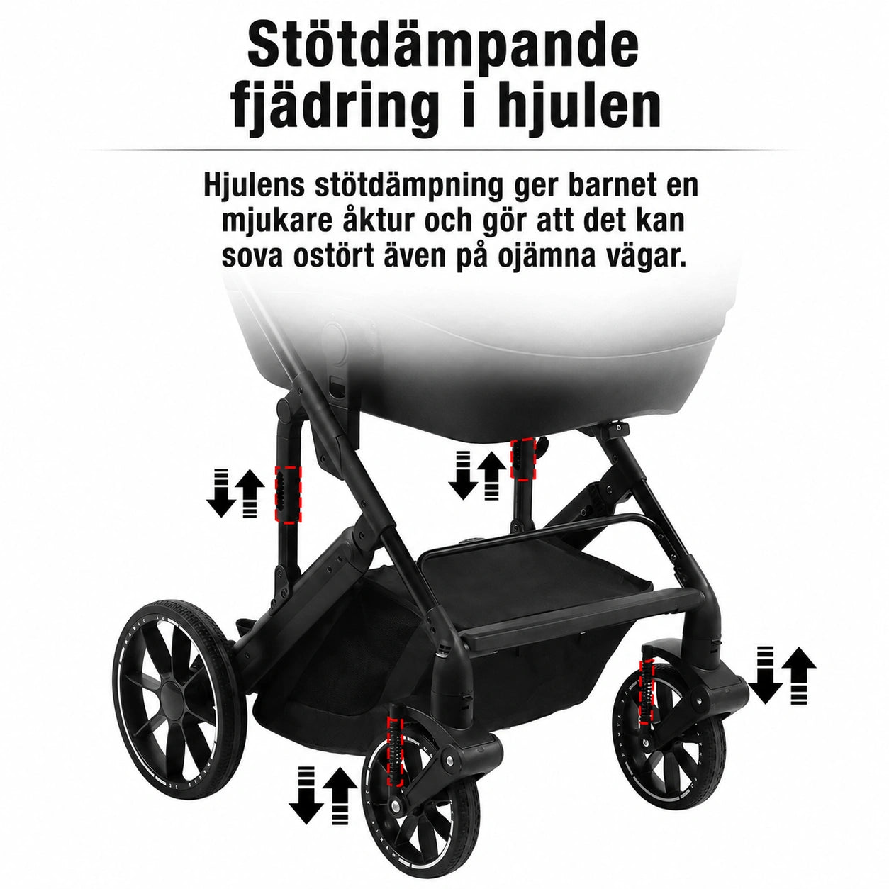 Barnvagn Himla 3-i-1 by LV