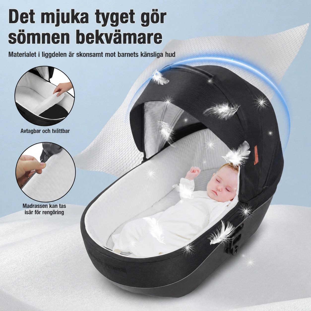 Barnvagn Himla 3-i-1 by LV