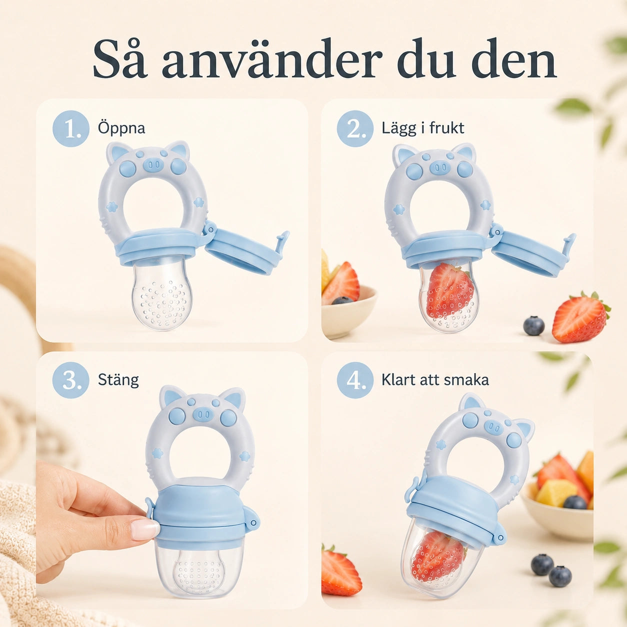 Smaknapp Baby