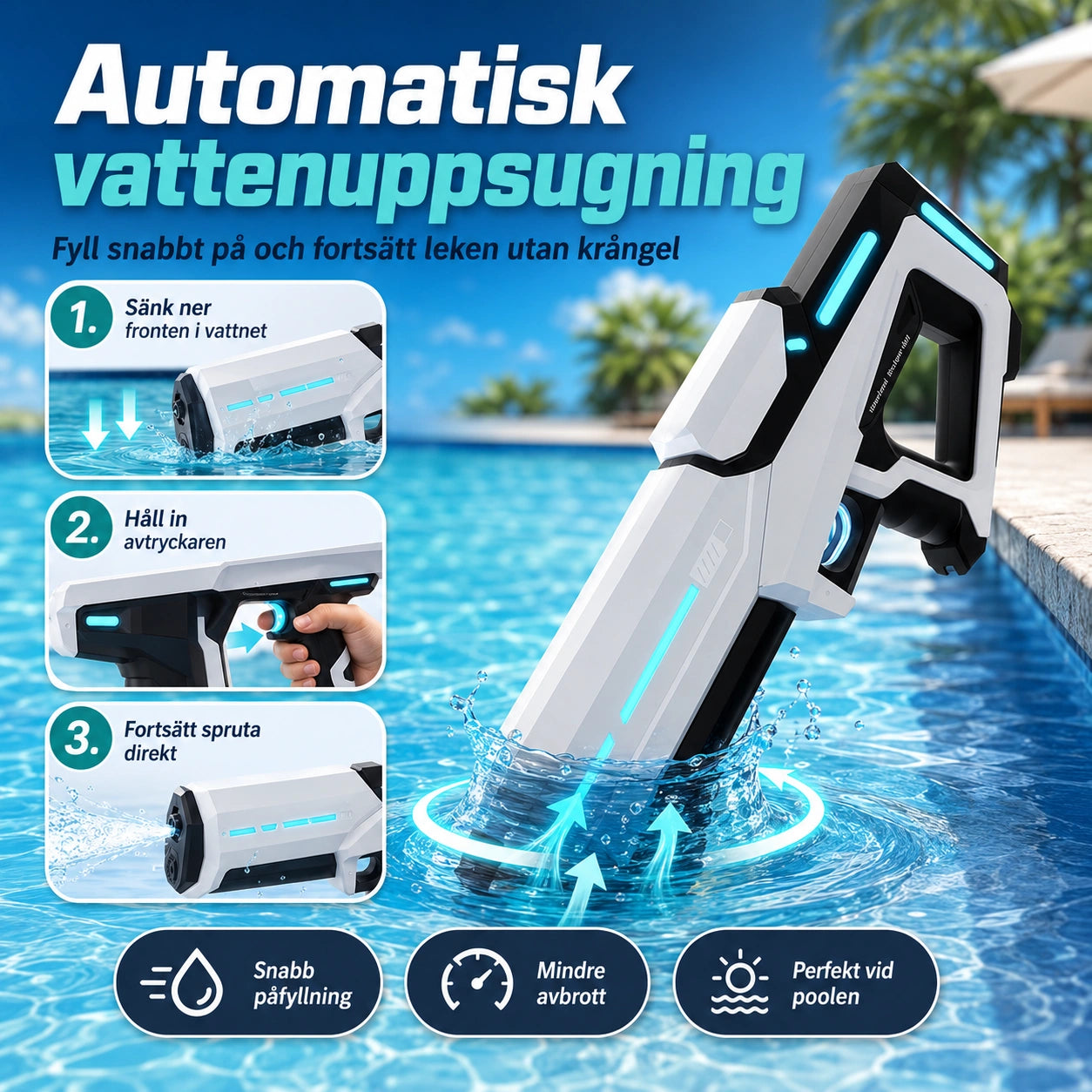 Elektrisk Vattenpistol