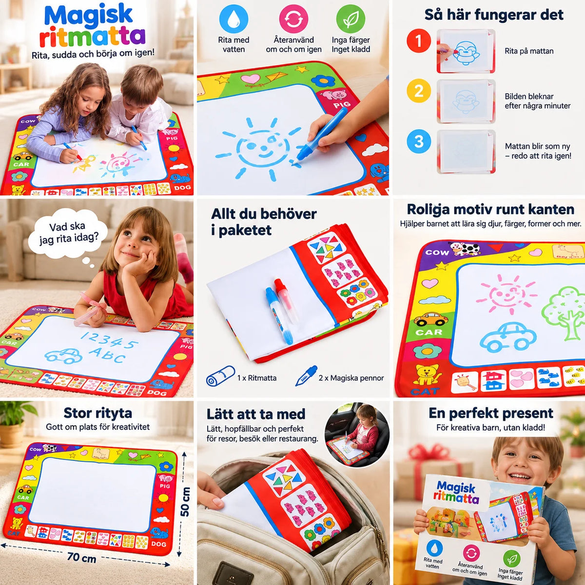 Magisk Vattenritmatta