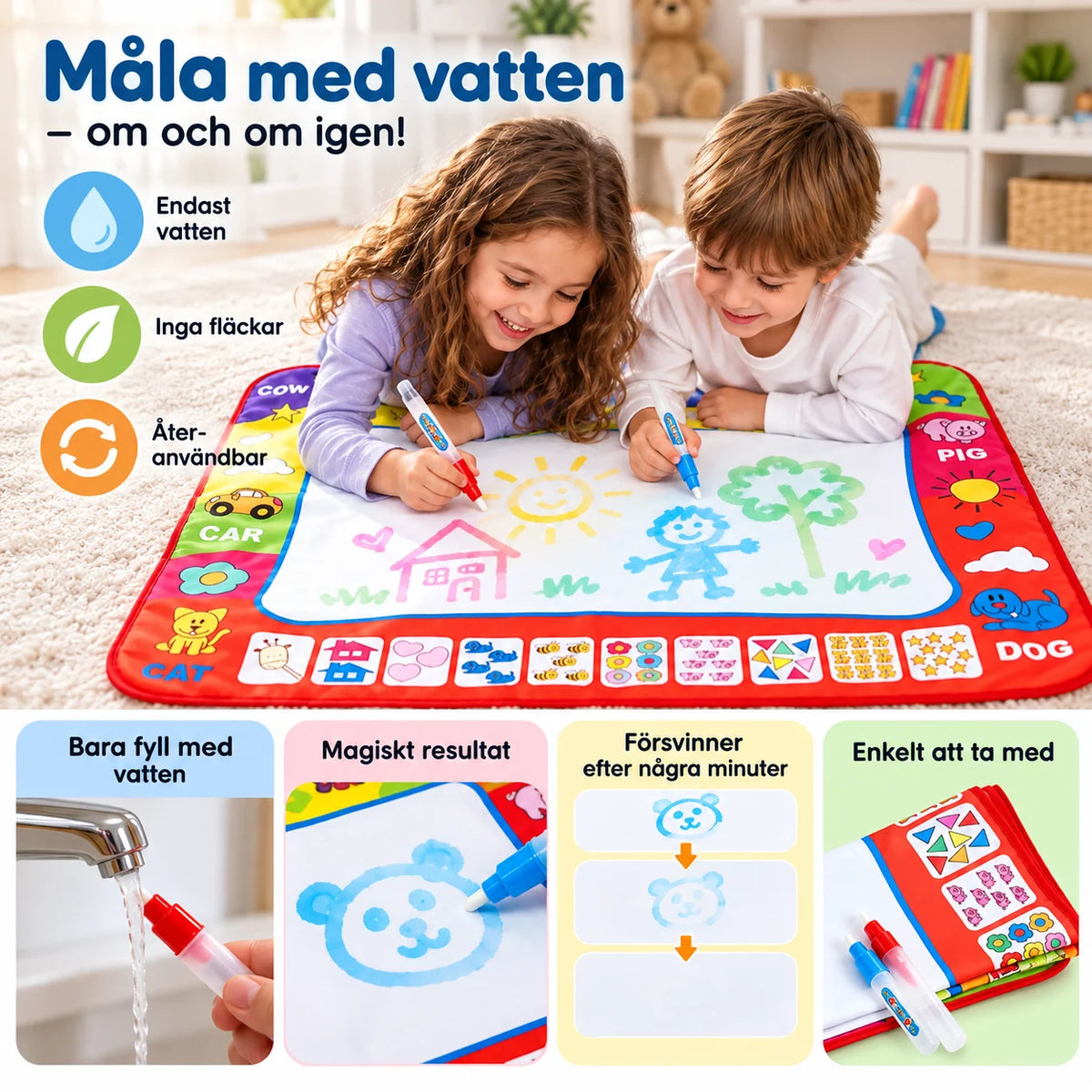 Magisk Vattenritmatta