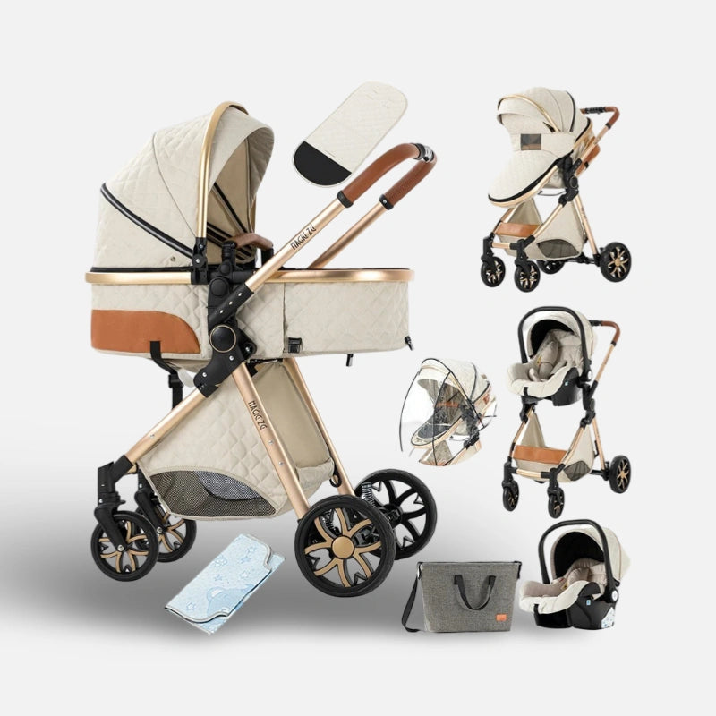 Barnvagn Komfort 3-i-1