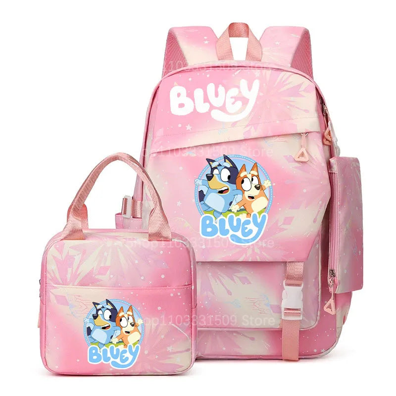 Bluey Ryggsäck 3-delars Set