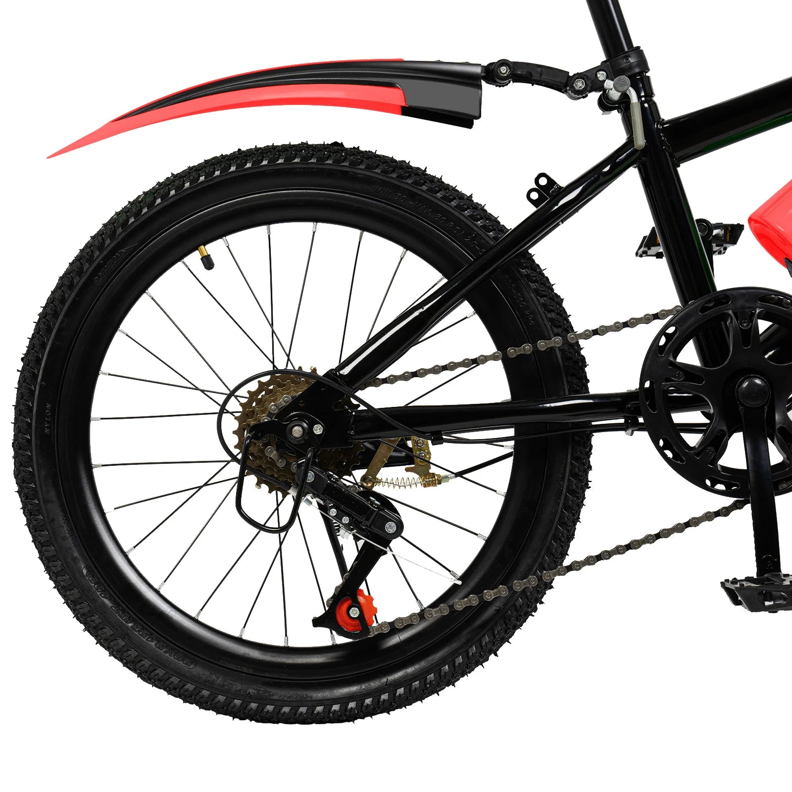 Röd Mountainbike