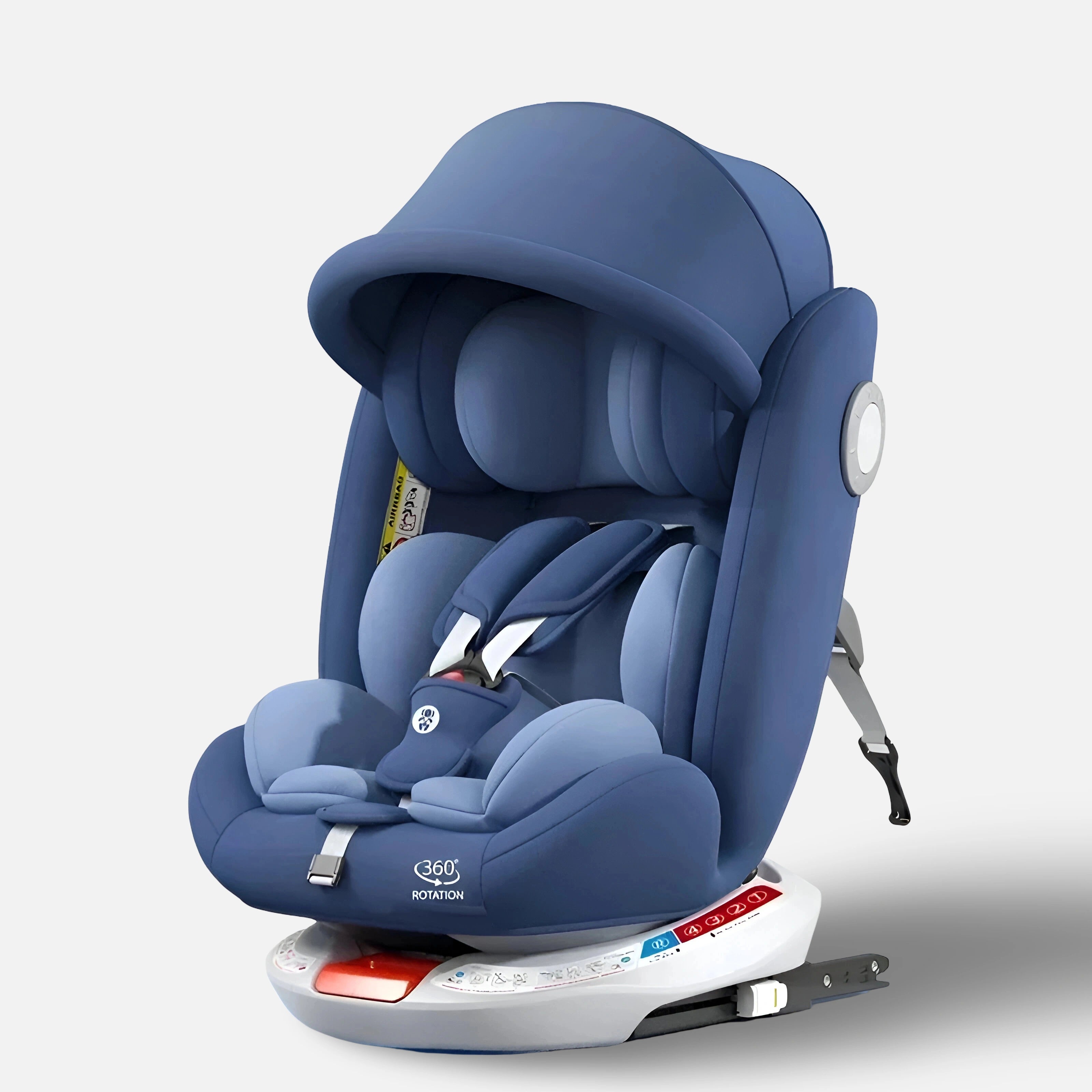 Bilbarnstol 360° Vändbar med Sufflett by LV