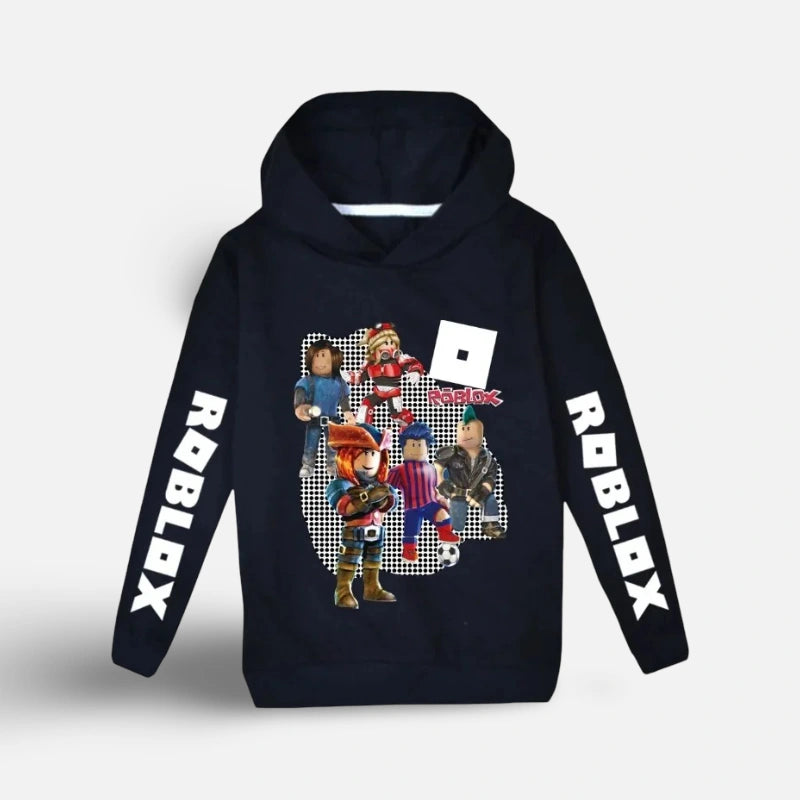 Hoodie svart