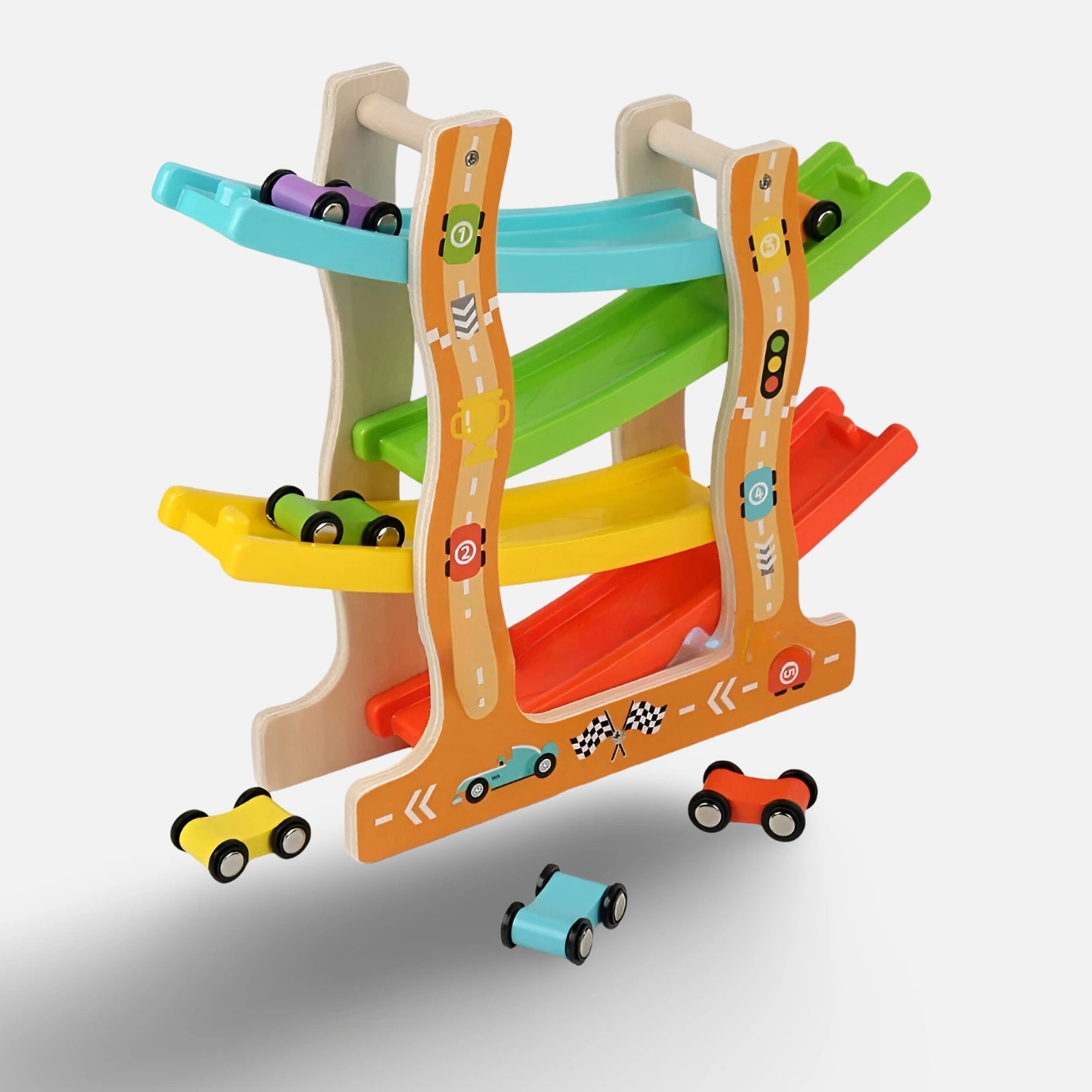 Bilbana Barn med 4 våningar