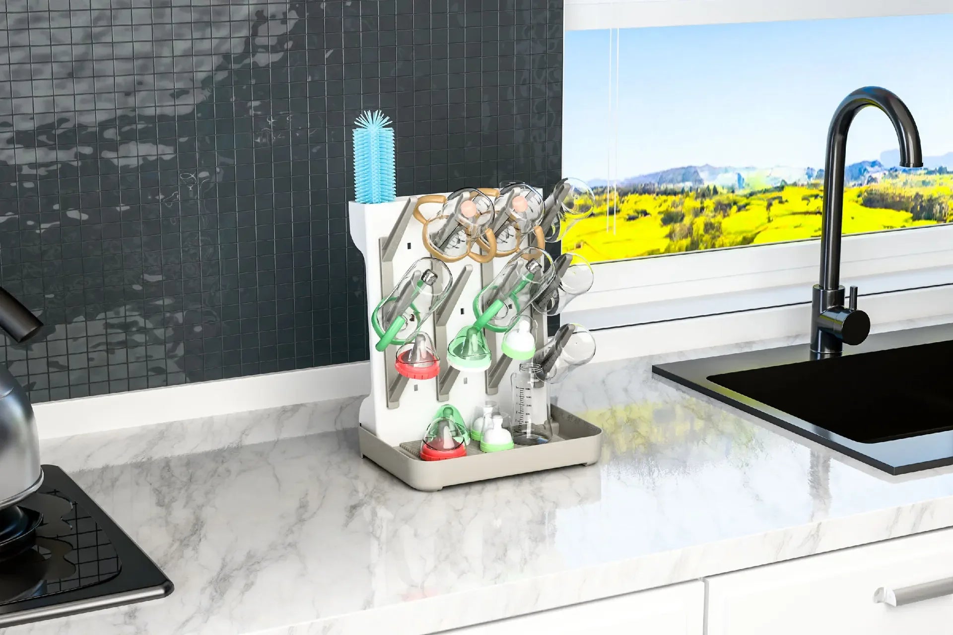 Diskställ Nappflaska