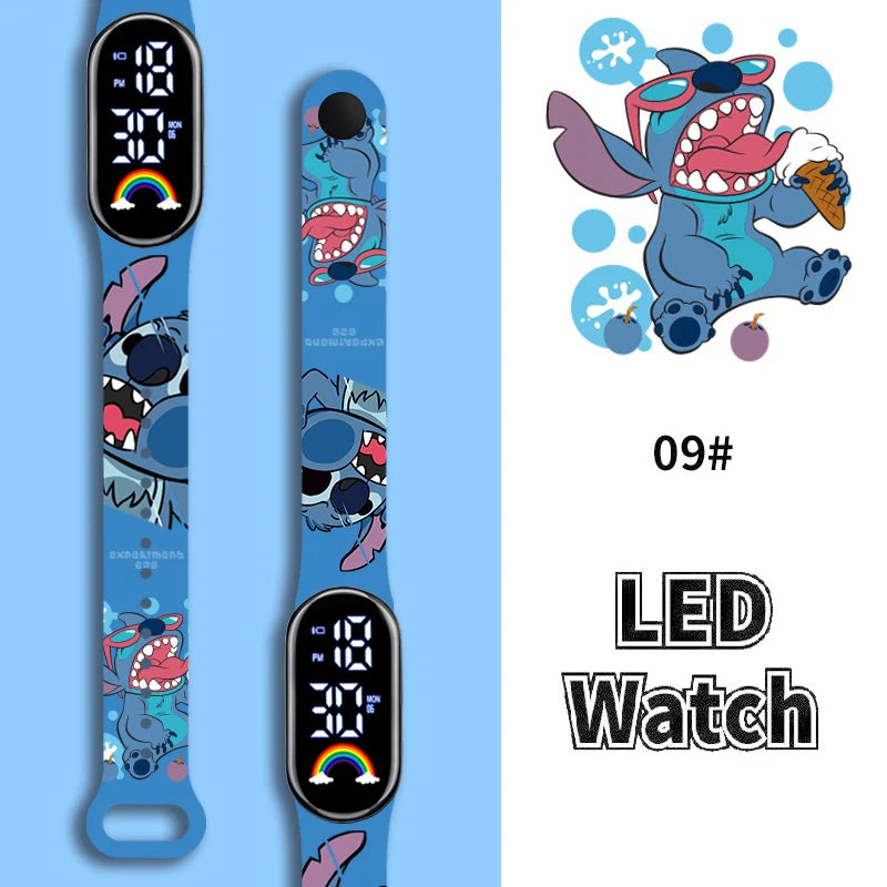Lilo och Stitch LED Digital Klocka