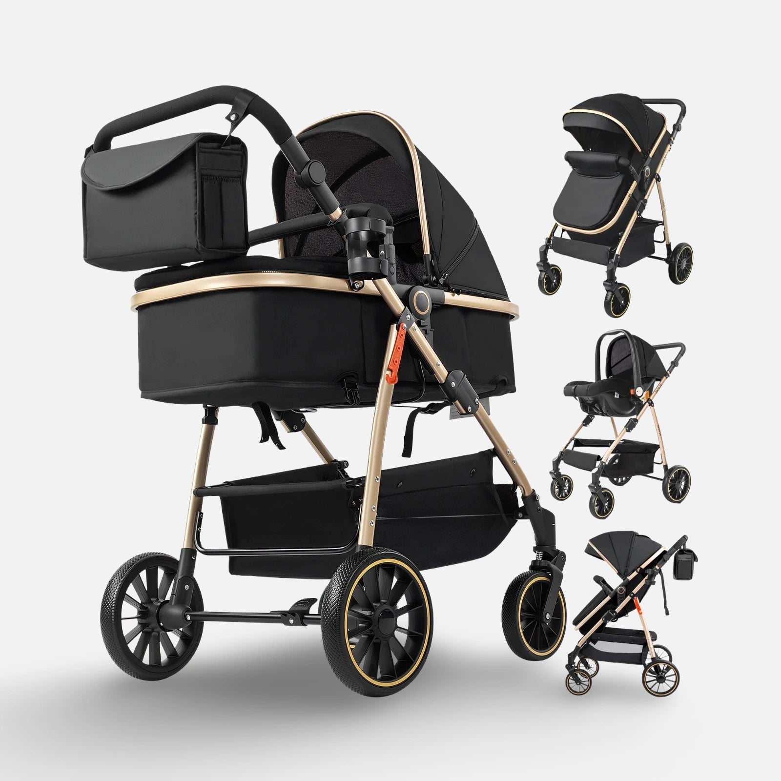 Barnvagn UrbanMove 3-i-1 by LV