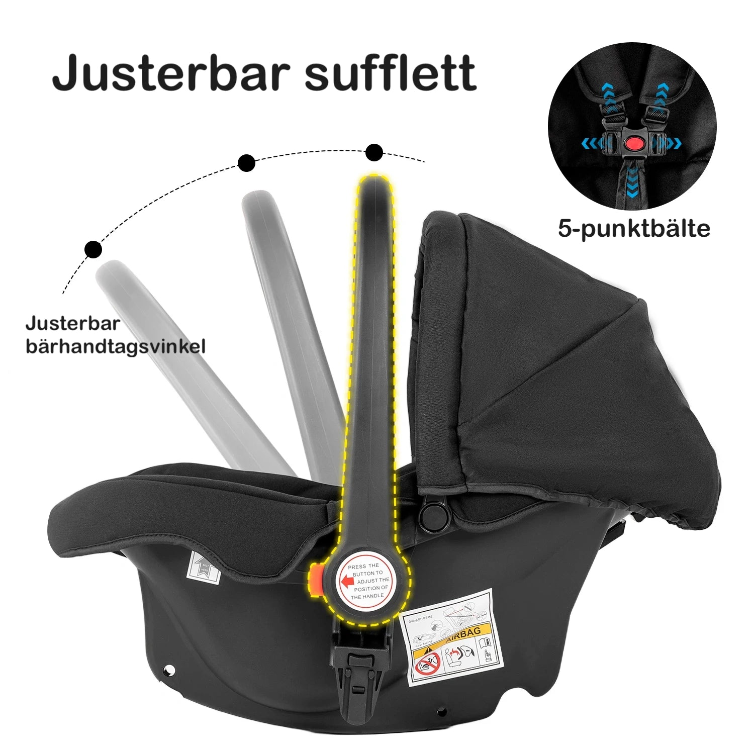 Barnvagn UrbanMove 3-i-1 by LV