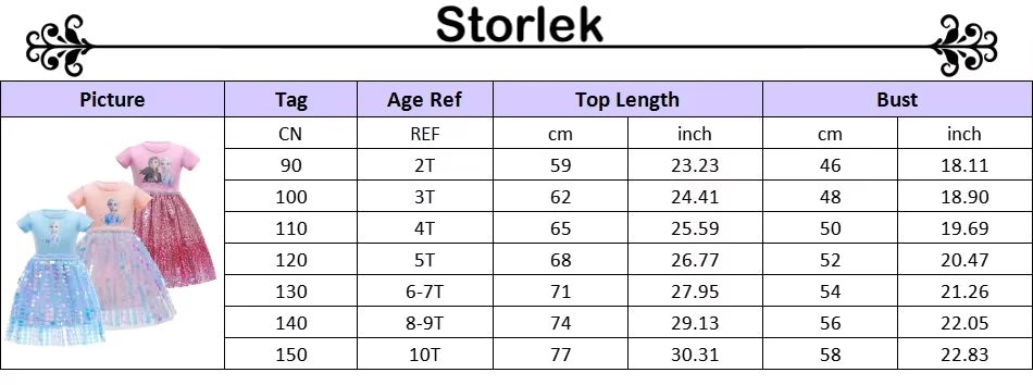 Frost Klänning Anna & Elsa