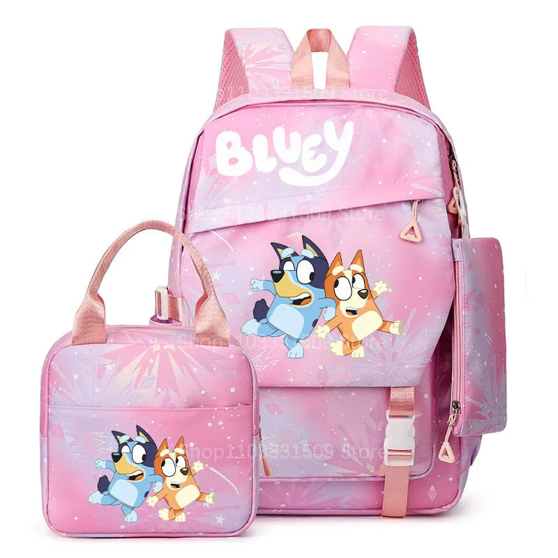 Bluey Ryggsäck 3-delars Set