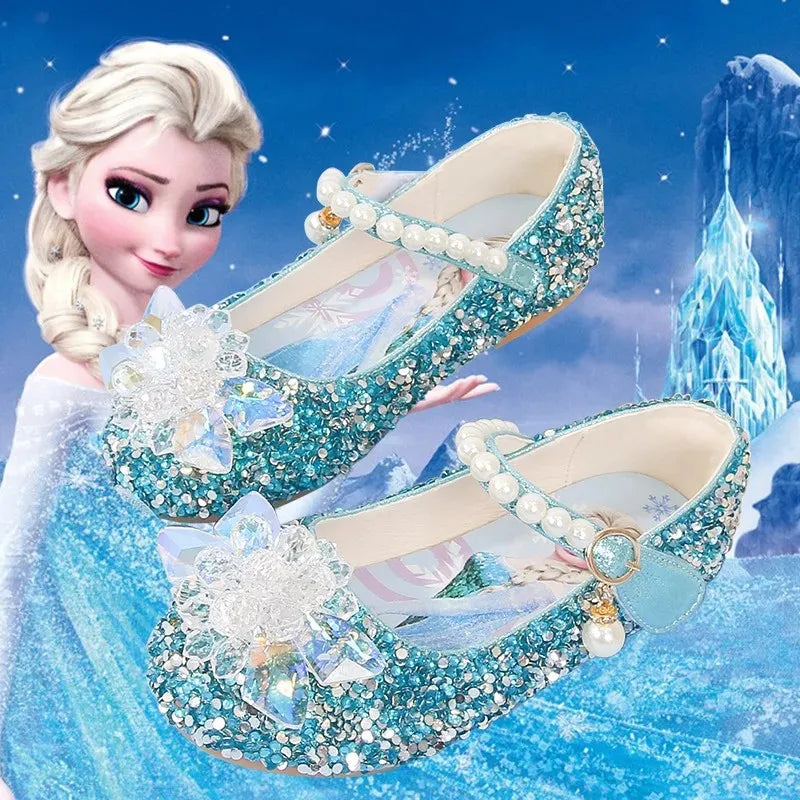 Frost Barnskor Glittriga Elsa