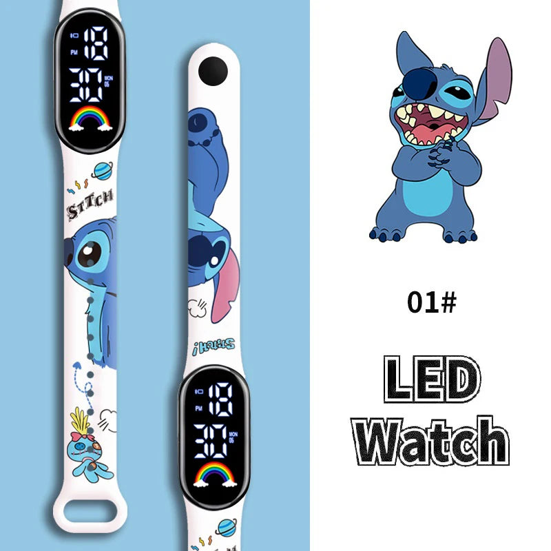 Lilo och Stitch LED Digital Klocka