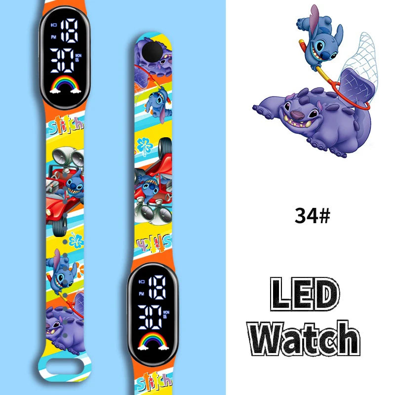 Lilo och Stitch LED Digital Klocka