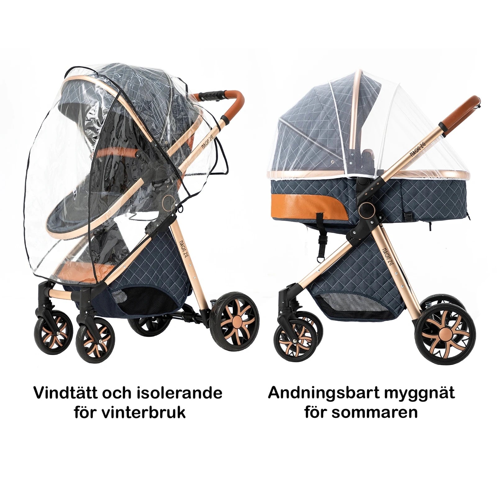 Barnvagn Komfort 3-i-1