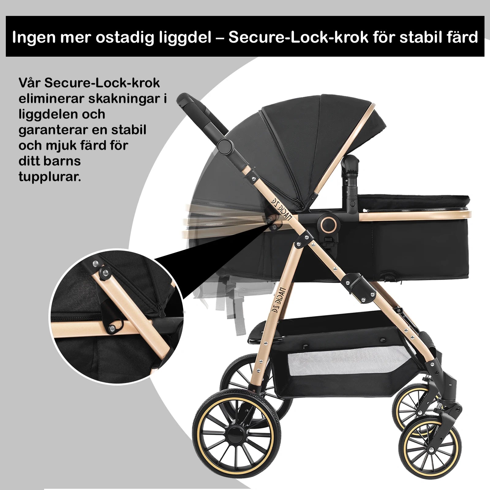 Barnvagn UrbanMove 3-i-1 by LV