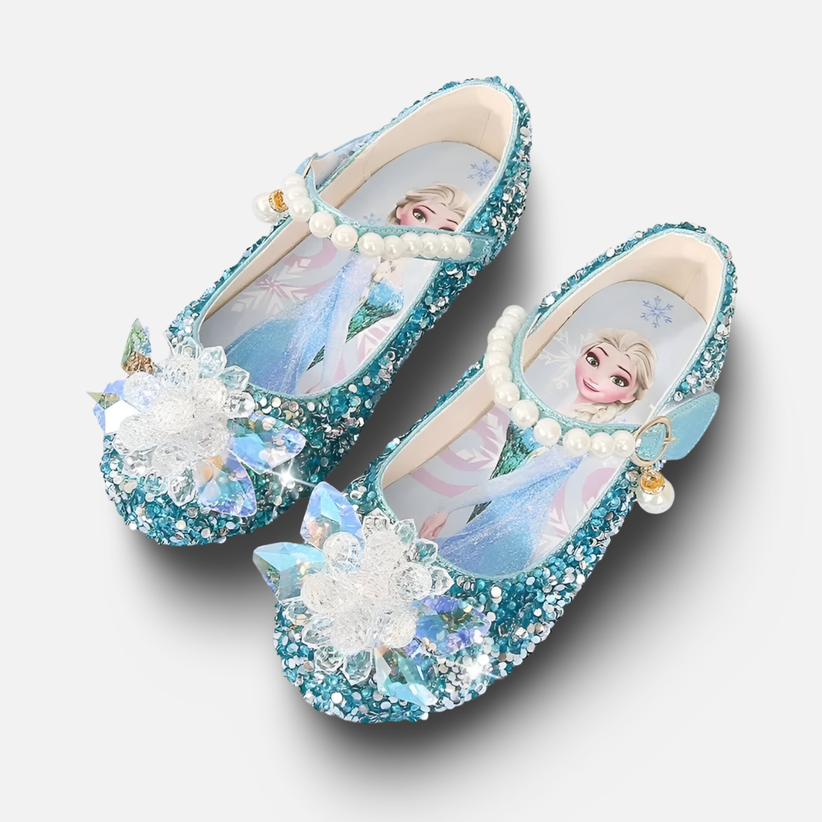 Frost Barnskor Glittriga Elsa