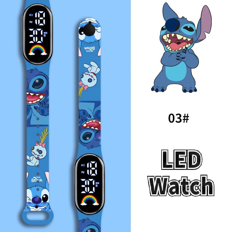 Lilo och Stitch LED Digital Klocka
