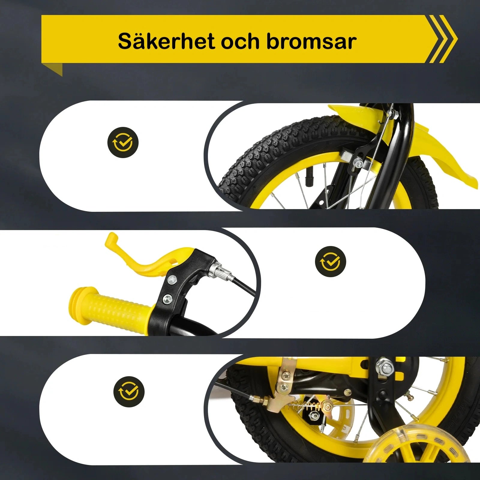 säkerhet och bromsar
