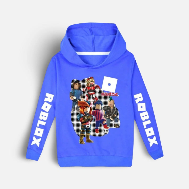 Hoodie blå