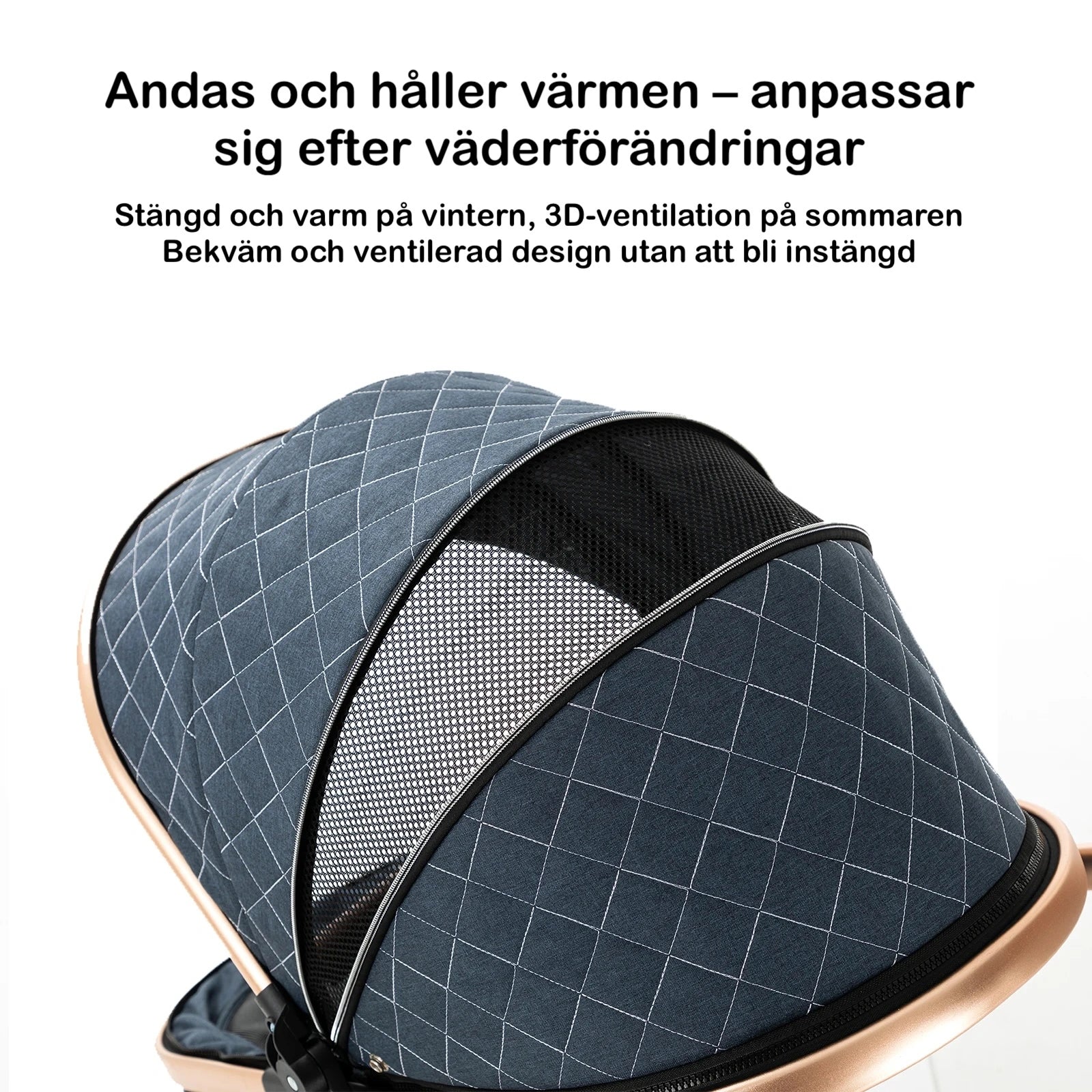 Barnvagn Komfort 3-i-1