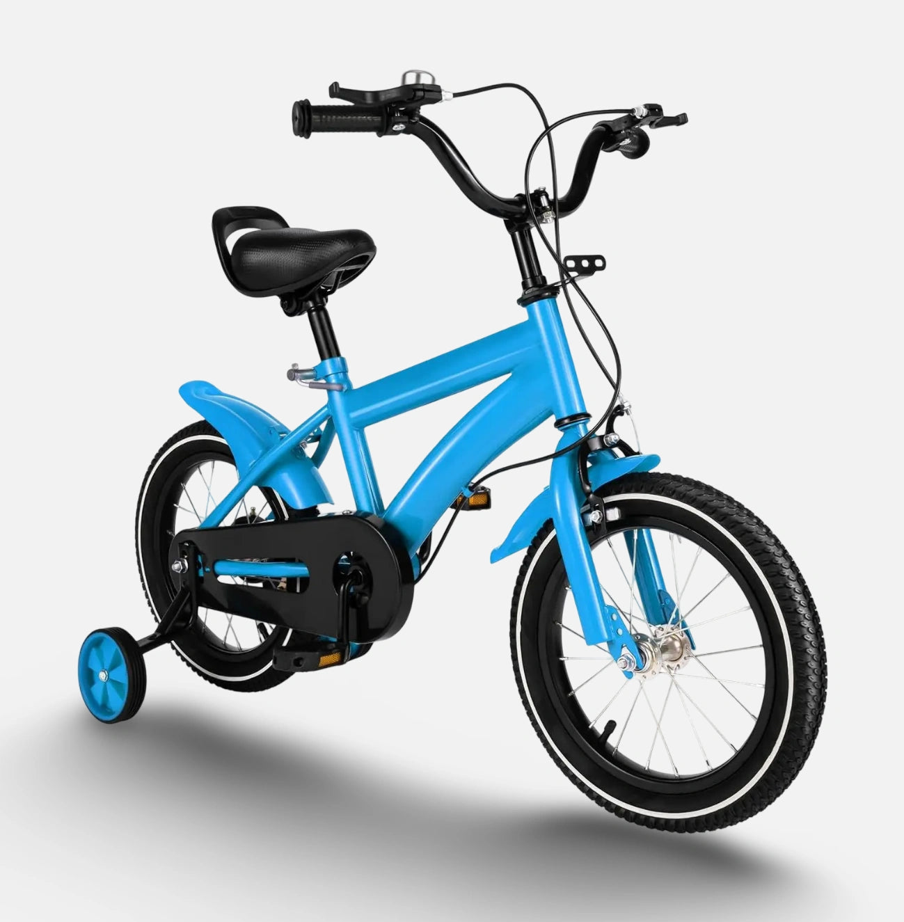 Barncykel 14 Tum med Stödhjul – Flera Färger