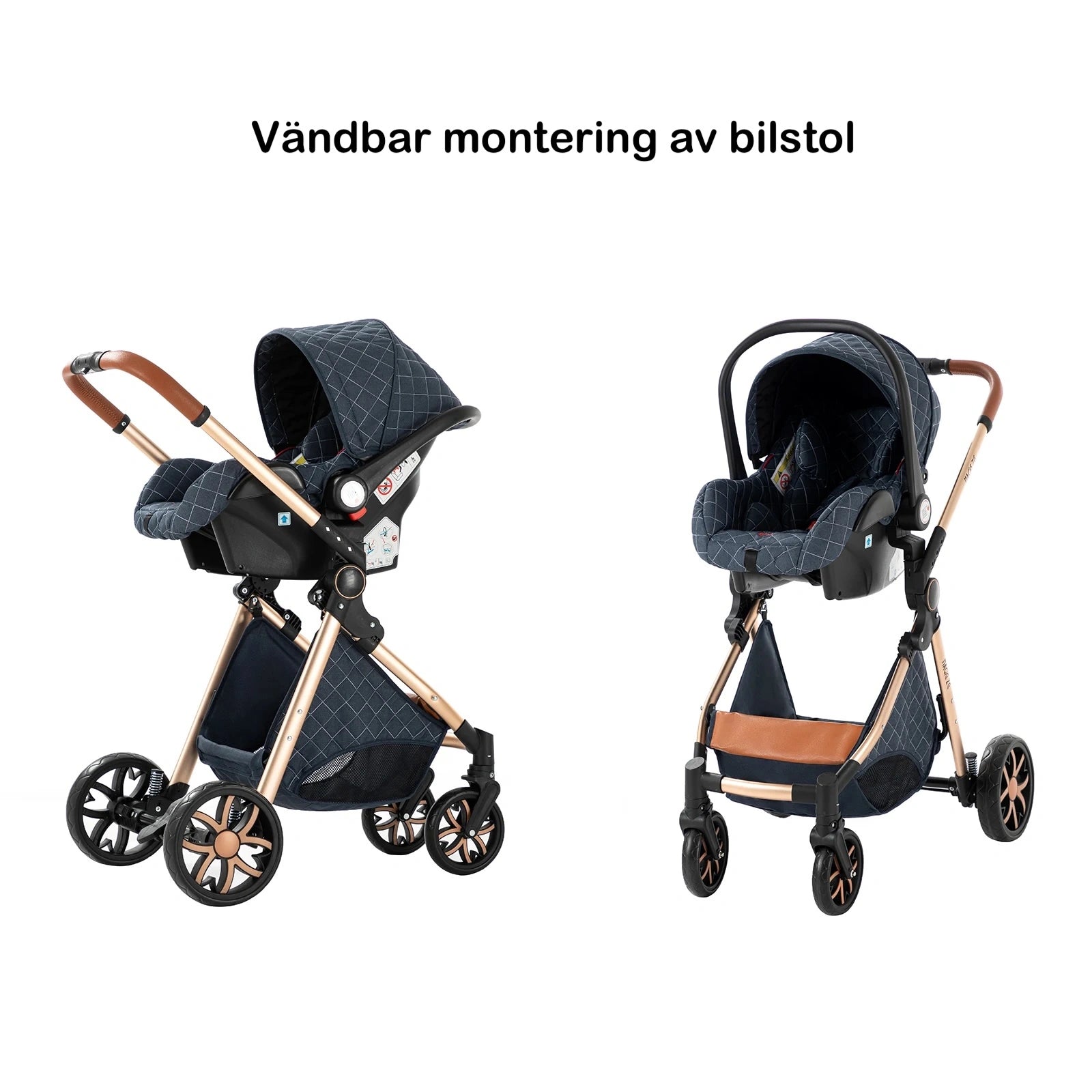 Barnvagn Komfort 3-i-1