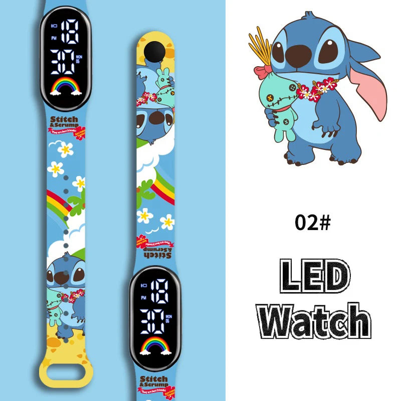 Lilo och Stitch LED Digital Klocka