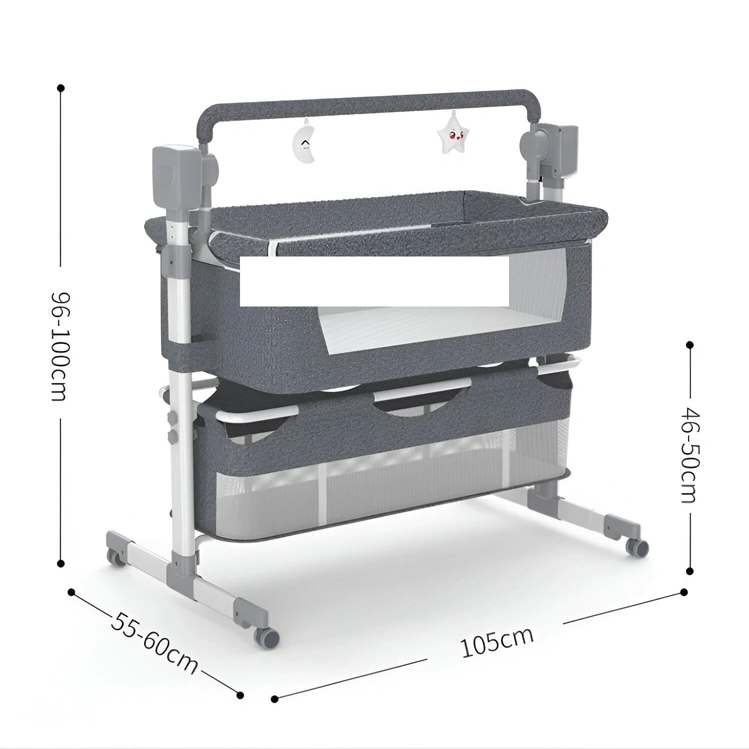 Bedside Crib - Vaggande Barnsäng