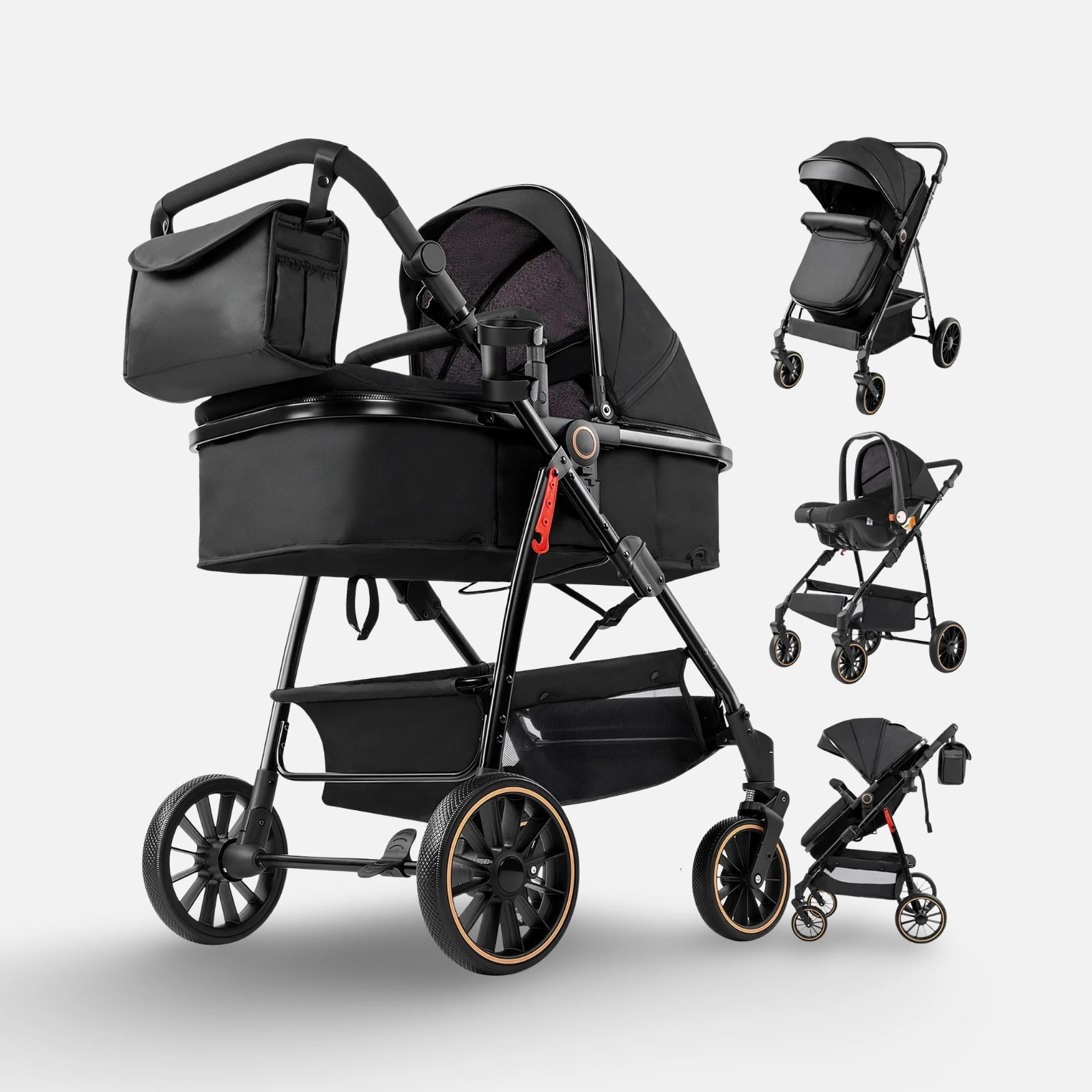 Barnvagn UrbanMove 3-i-1 by LV