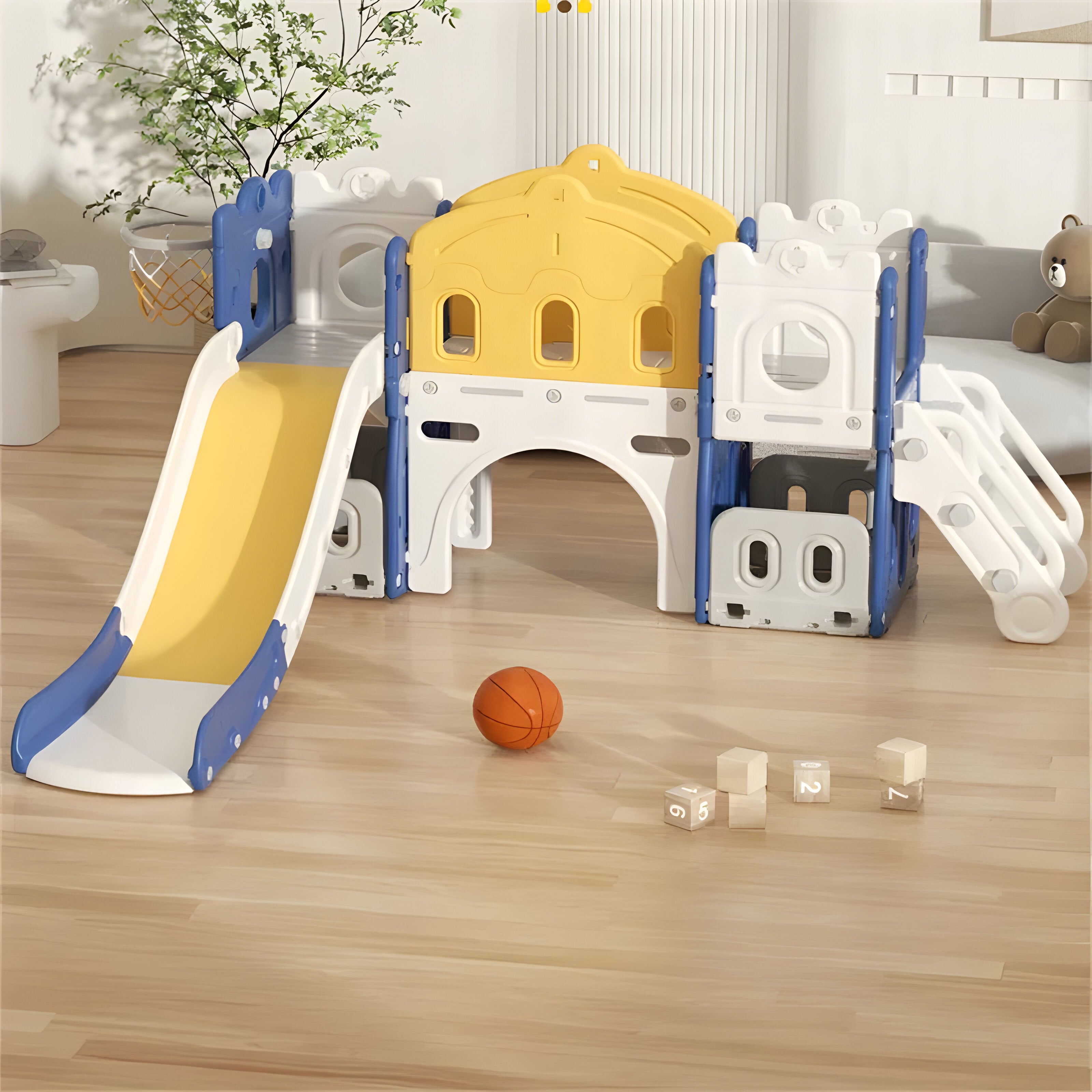 Klättrar ställning