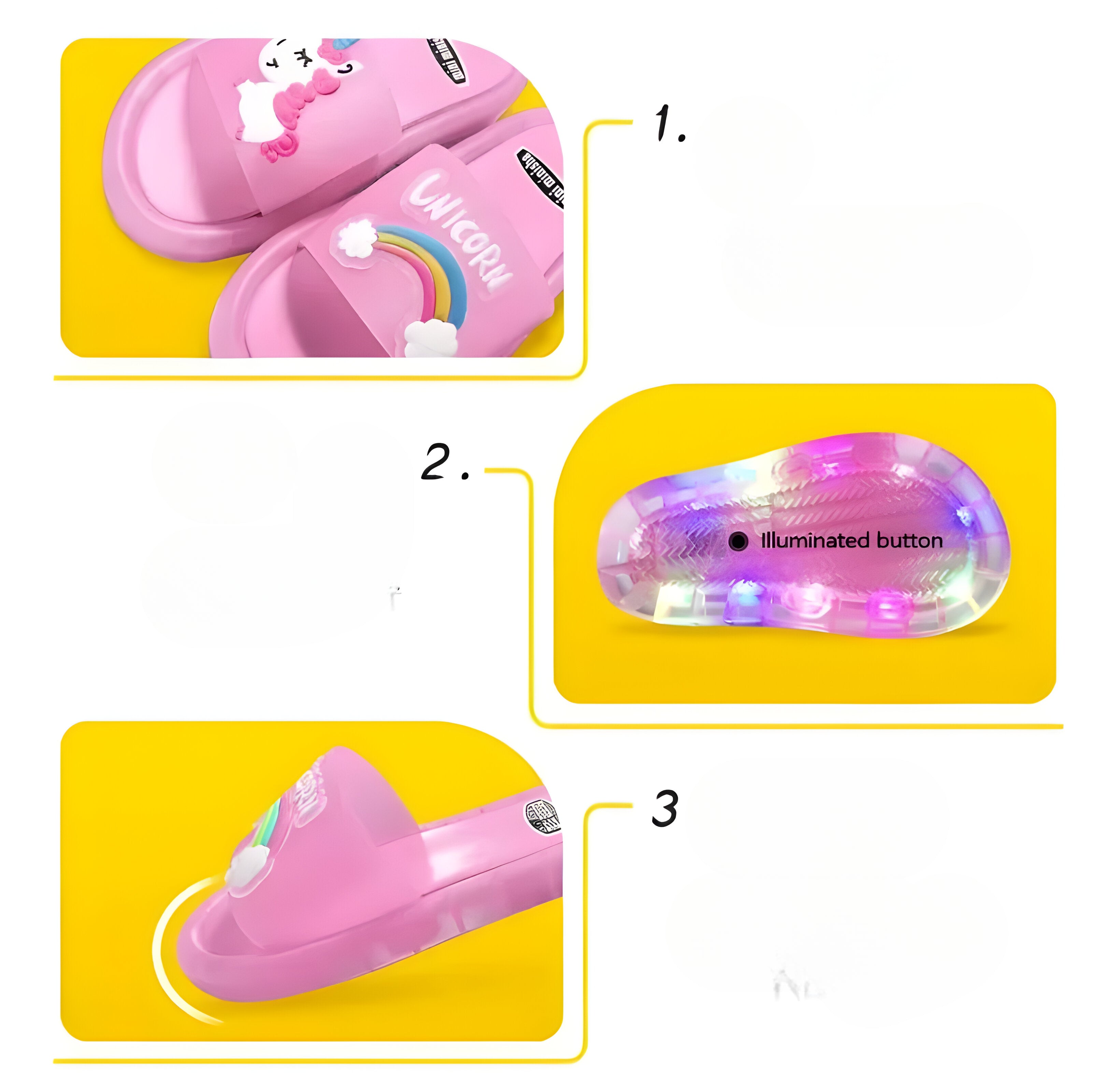 Blinkande enhörning