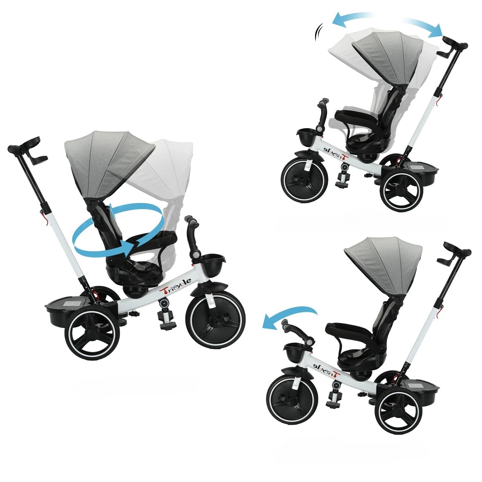 Barnvagn Trike 5-i-1 Premium
