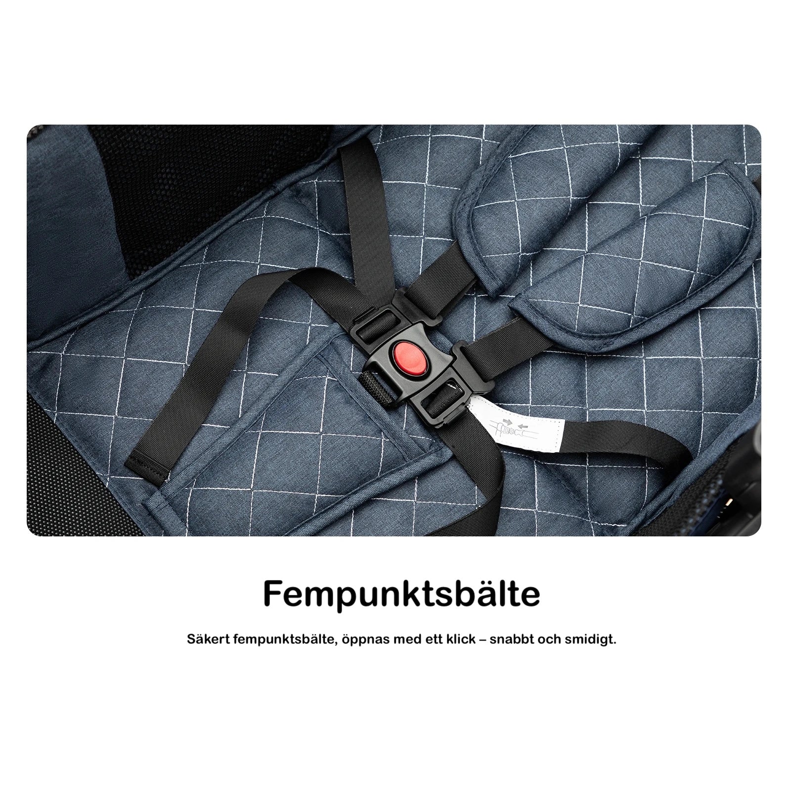 Barnvagn Komfort 3-i-1